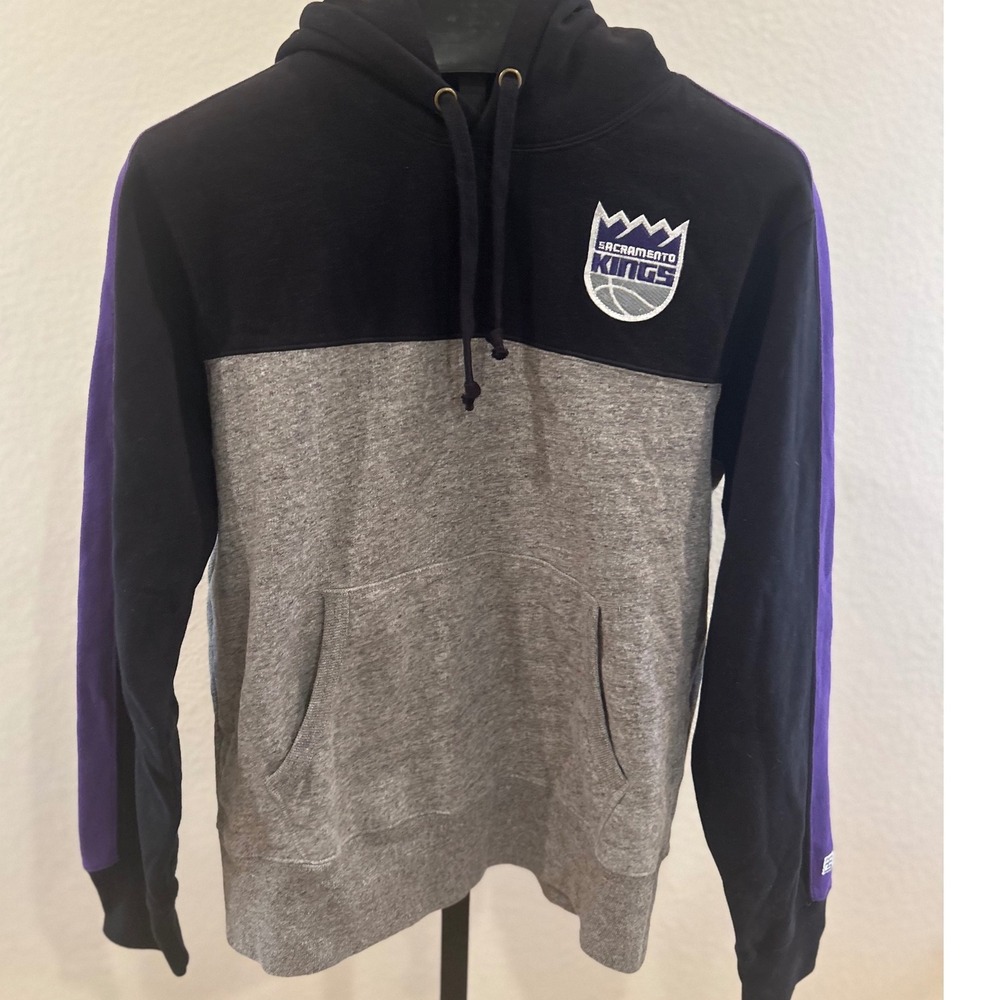 NWT‎ Tailgate Sacramento Kings Colorblock Hoodie Sweatshirt M
